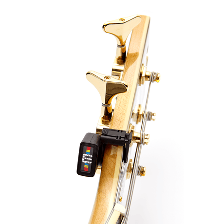 D'Addario Micro Clip On Headstock Guitar & Instrument Tuner Music Vault