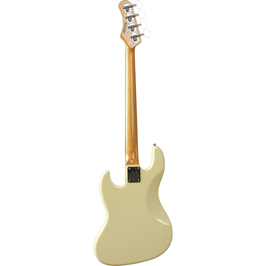EKO VJB200 Electric Bass Guitar Cream - Music Vault