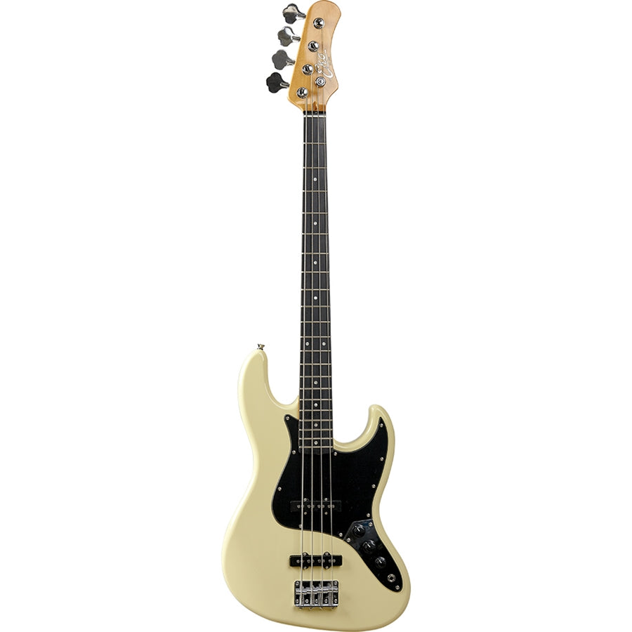 EKO VJB200 Electric Bass Guitar Cream - Music Vault