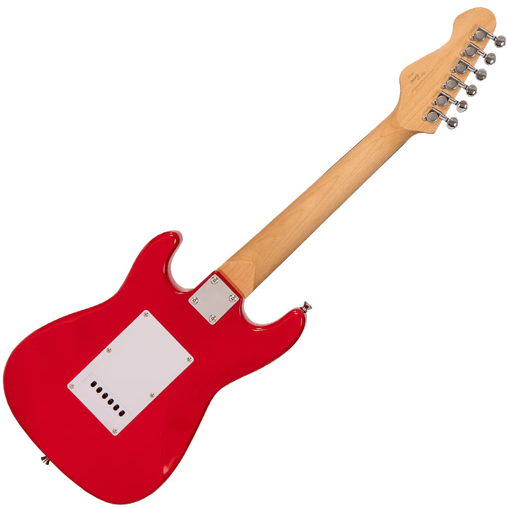 Encore E375 3/4 Electric Guitar Starter Pack Gloss Red - Music Vault