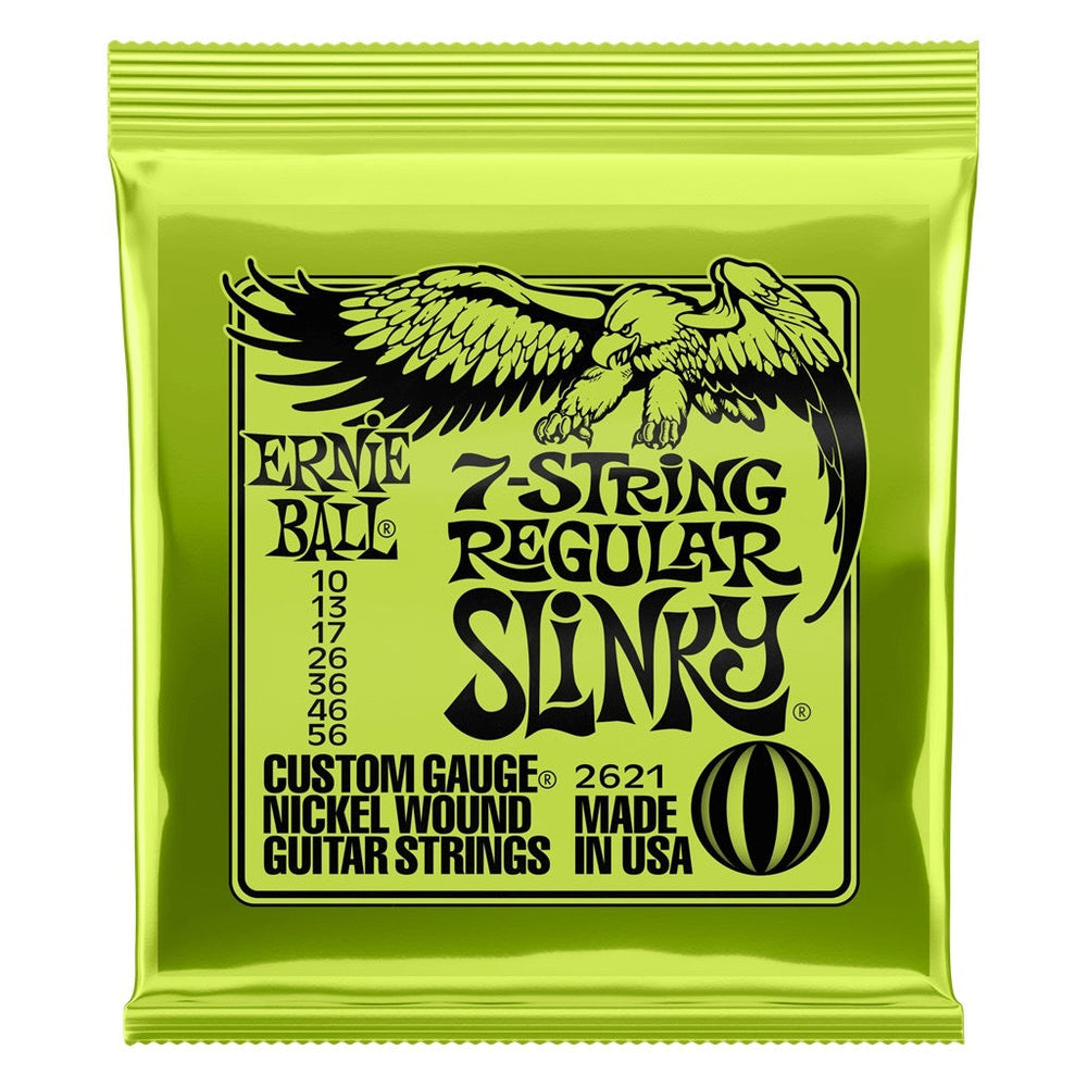 Ernie Ball 7 String Regular Slinky Electric Guitar Strings - Music Vault