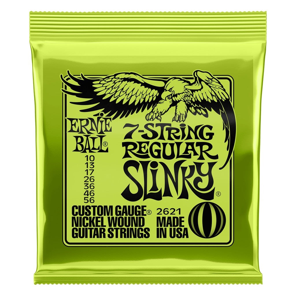 Ernie Ball 7 String Regular Slinky Electric Guitar Strings - Music Vault