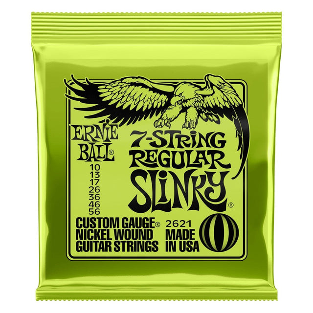 Ernie Ball 7 String Regular Slinky Electric Guitar Strings - Music Vault
