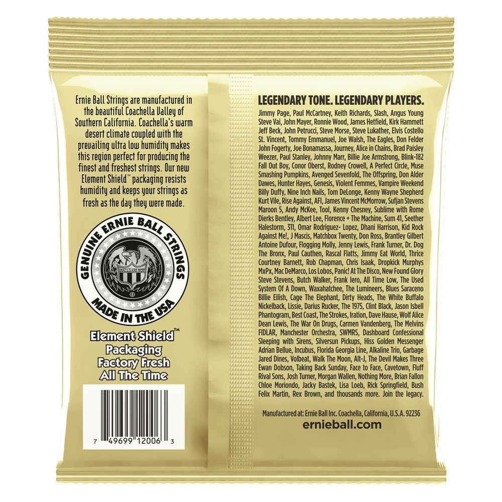 Ernie Ball Earthwood Extra Light 80/20 Bronze Acoustic Guitar Strings 2006 - Music Vault