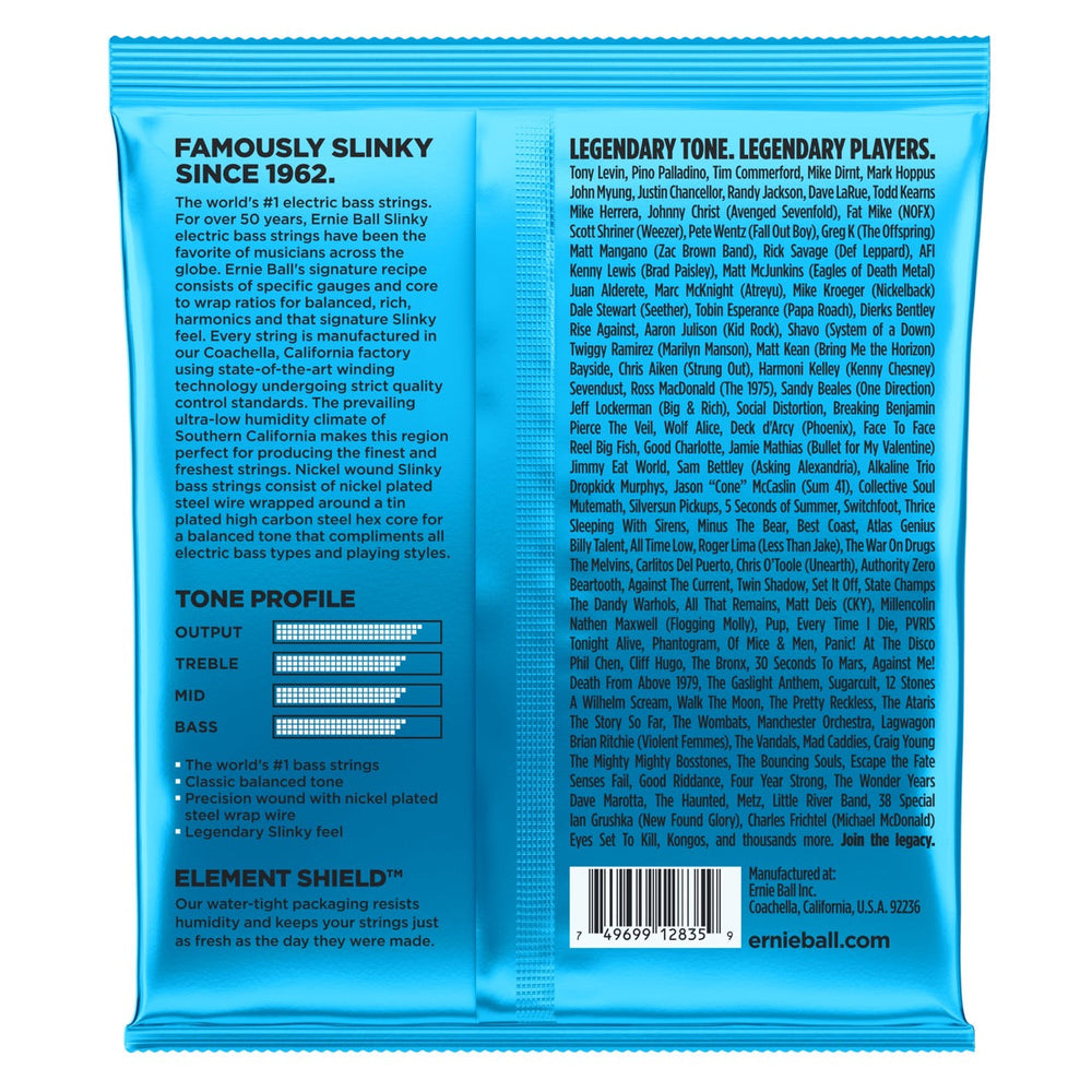 Ernie Ball Extra Slinky Bass Strings 40-95 - Music Vault