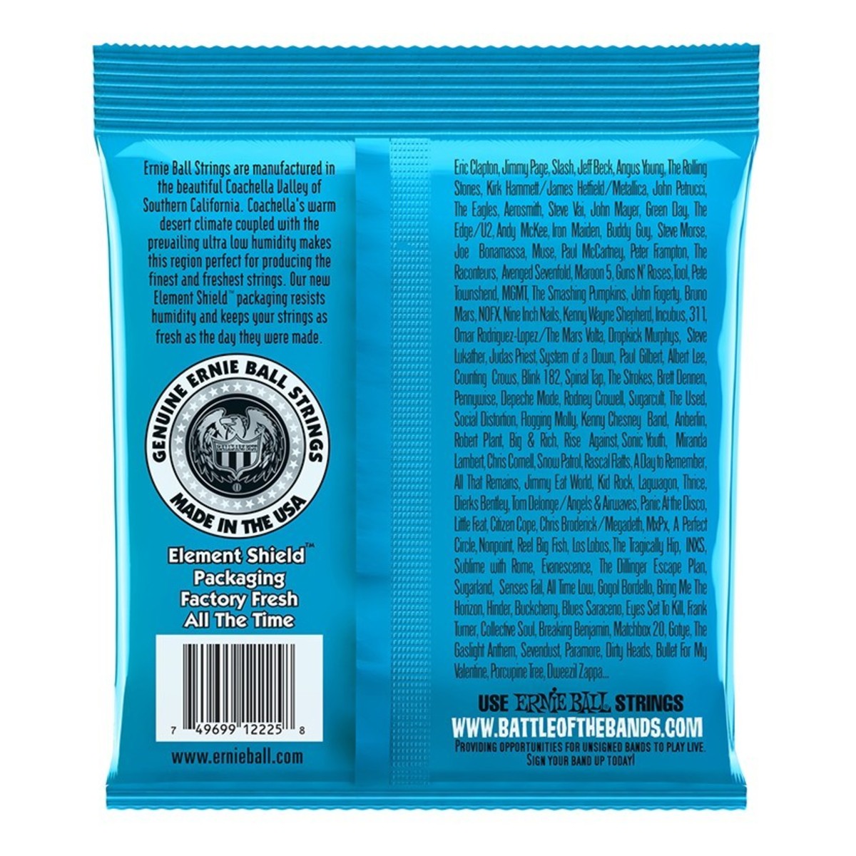 Ernie Ball Extra Slinky Electric Guitar Strings 2225 - Music Vault