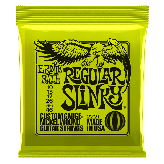 Ernie Ball Regular Slinky Electric Guitar Strings 2221 - Music Vault