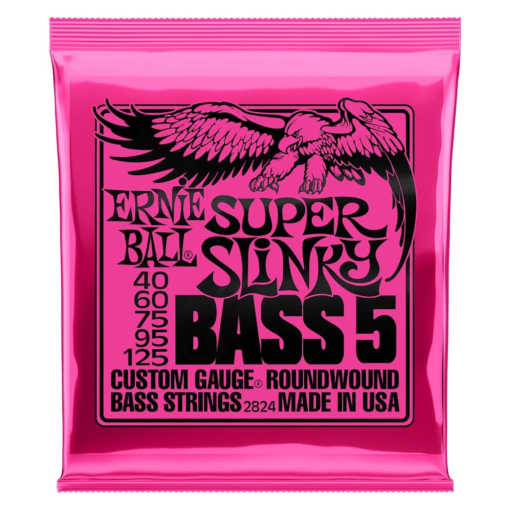 Ernie Ball Super Slinky 5 String Bass Set 40-125 - Music Vault
