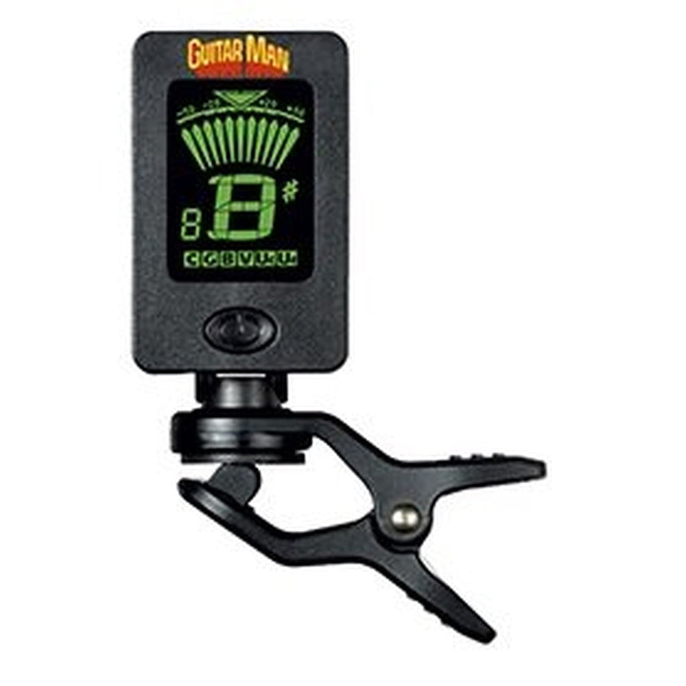 Guitar Man GM01 Clip On Headstock Tuner - Music Vault