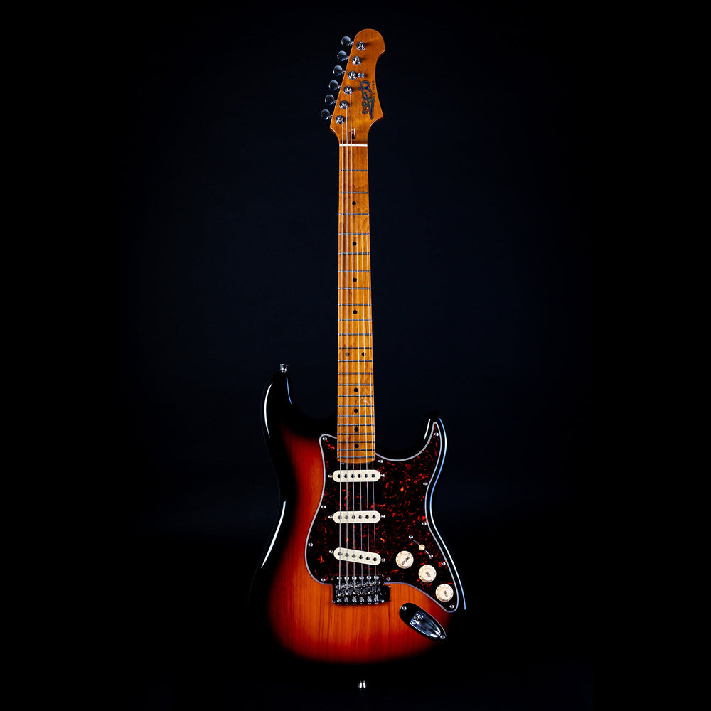 Jet Guitars JS 300 Roasted Maple Sunburst - Music Vault