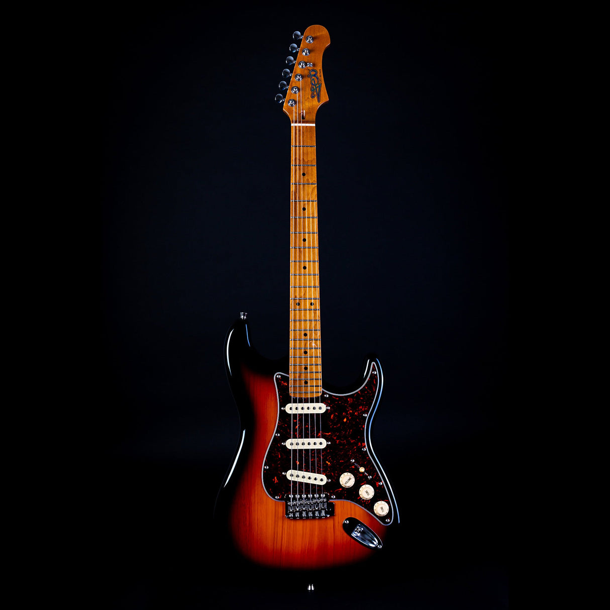 Jet Guitars JS 300 Roasted Maple Sunburst - Music Vault