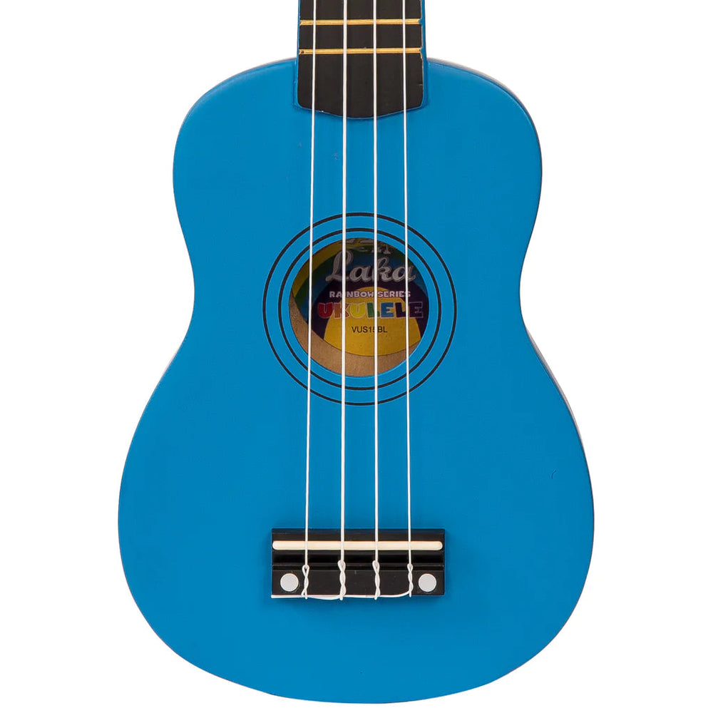 Laka Rainbow Series Soprano Ukulele Blue - Music Vault
