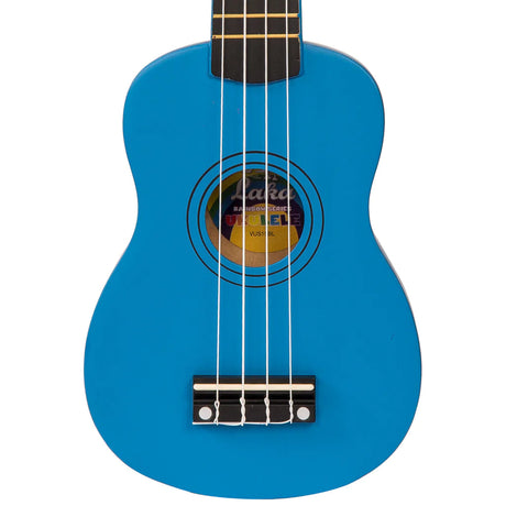 Laka Rainbow Series Soprano Ukulele Blue - Music Vault