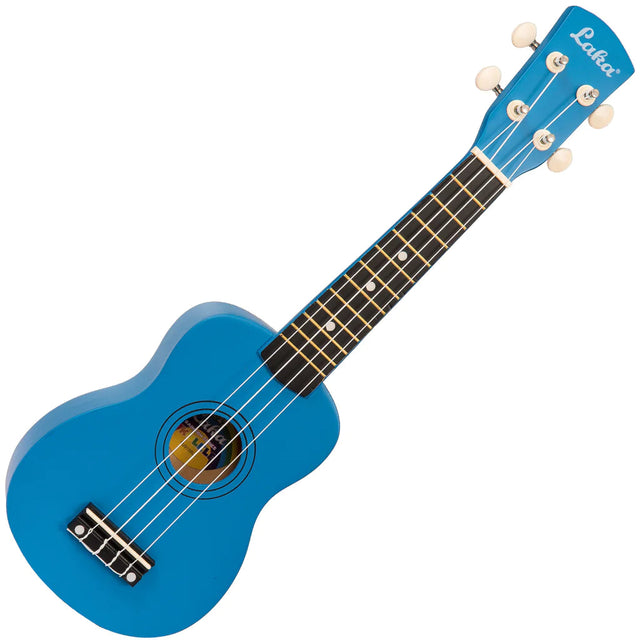 Laka Rainbow Series Soprano Ukulele Blue - Music Vault