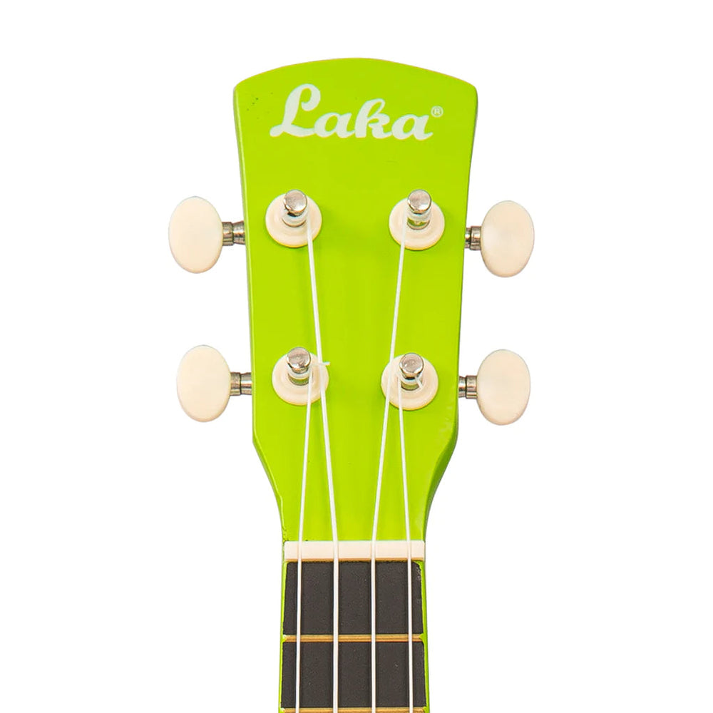Laka Rainbow Series Soprano Ukulele Green - Music Vault