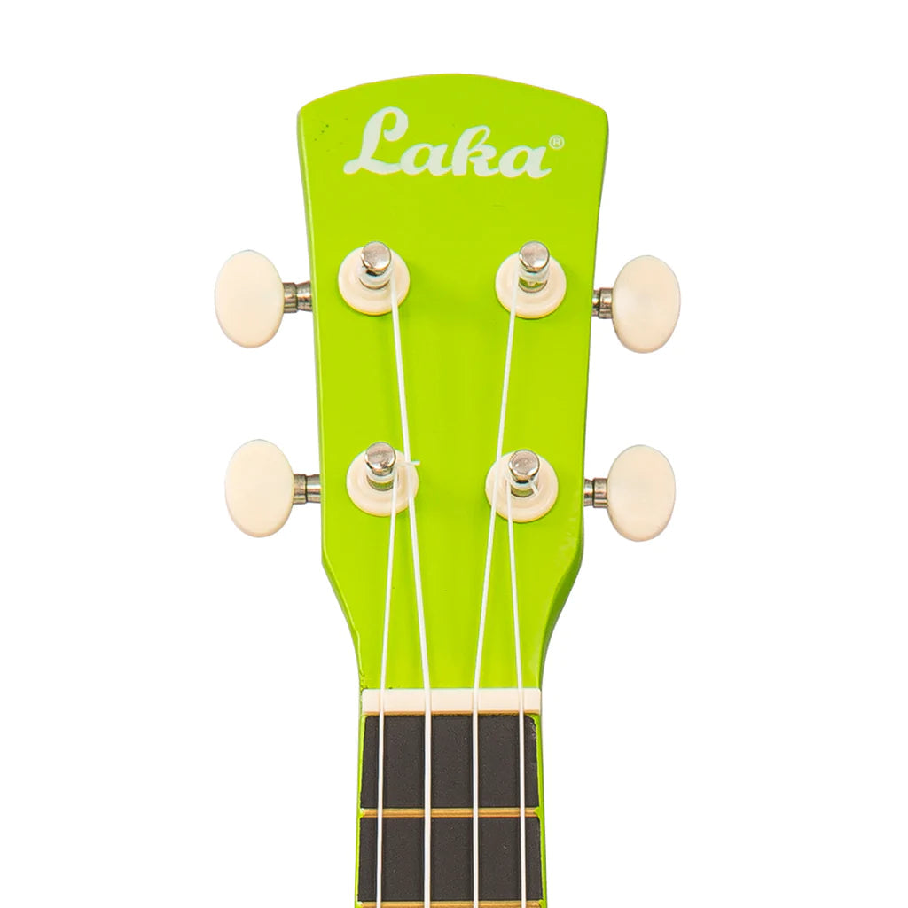 Laka Rainbow Series Soprano Ukulele Green - Music Vault