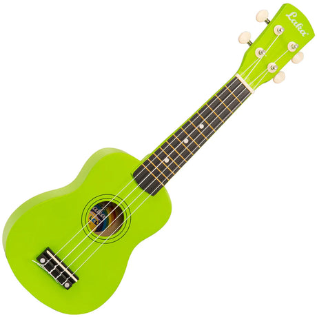 Laka Rainbow Series Soprano Ukulele Green - Music Vault