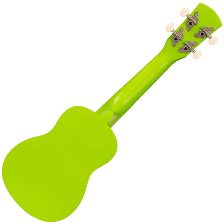 Laka Rainbow Series Soprano Ukulele Green - Music Vault