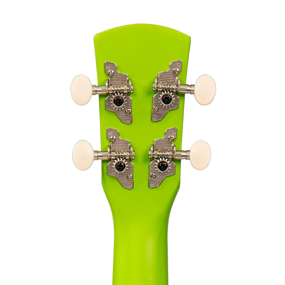 Laka Rainbow Series Soprano Ukulele Green - Music Vault