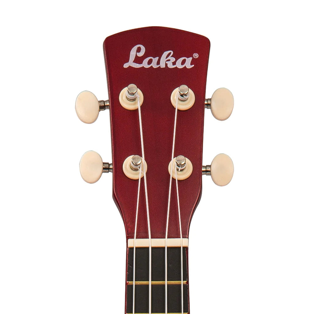 Laka Rainbow Series Soprano Ukulele Natural - Music Vault