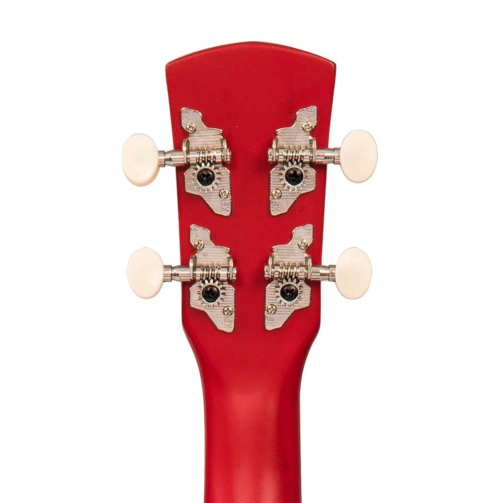 Laka Rainbow Series Soprano Ukulele Red - Music Vault