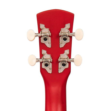 Laka Rainbow Series Soprano Ukulele Red - Music Vault