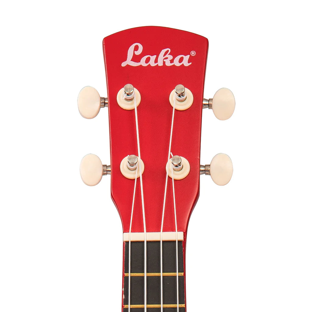 Laka Rainbow Series Soprano Ukulele Red - Music Vault