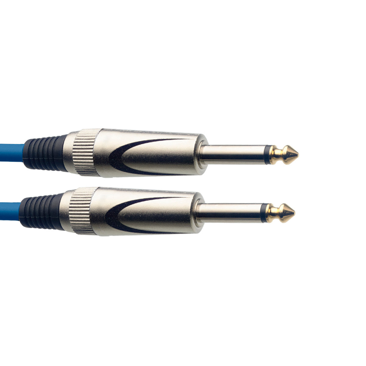 Stagg SGC6DL/CBL Deluxe Instrument Cable Blue 6m / 20ft Music Vault