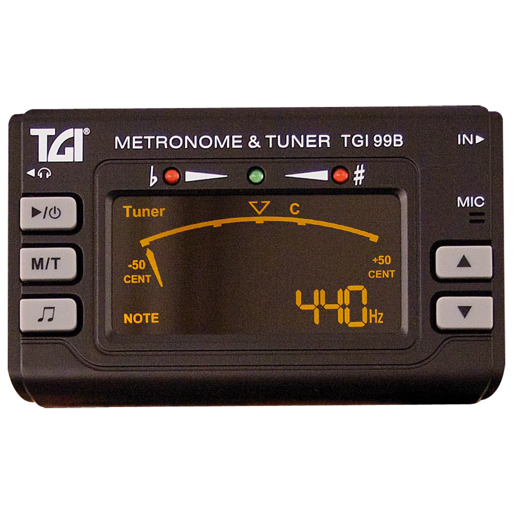 TGI Chromatic Tuner / Metronome With Clip On Mic - Music Vault