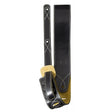 TGI Guitar Strap Black Leather With Suede Back - Music Vault