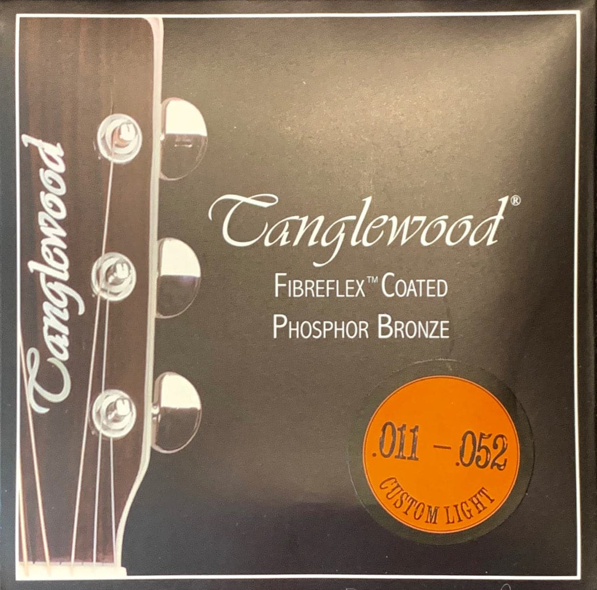 Tanglewood Fibreflex Phosphor Bronze Coated Acoustic Guitar Strings (11-52) - Music Vault