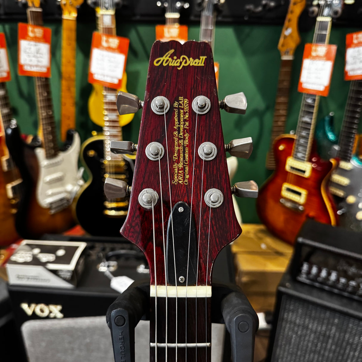 Aria Pro II PE-R60 Japanese 1980's See Through Red (Pre-Owned)