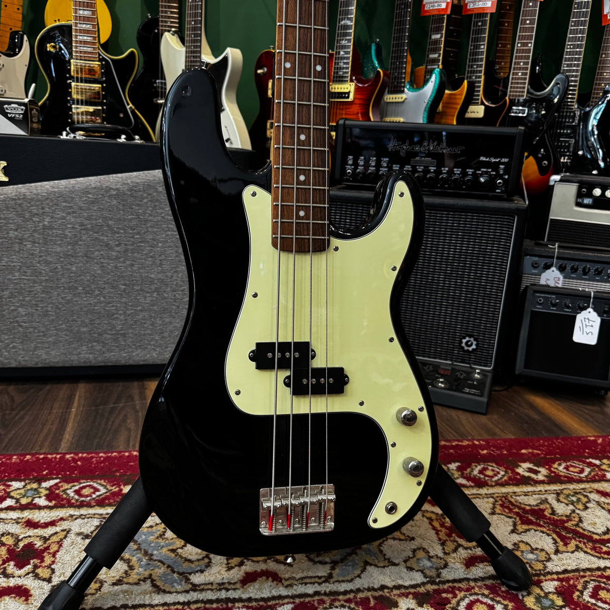 Gould Precision Style Bass Guitar Black (Pre-Owned)