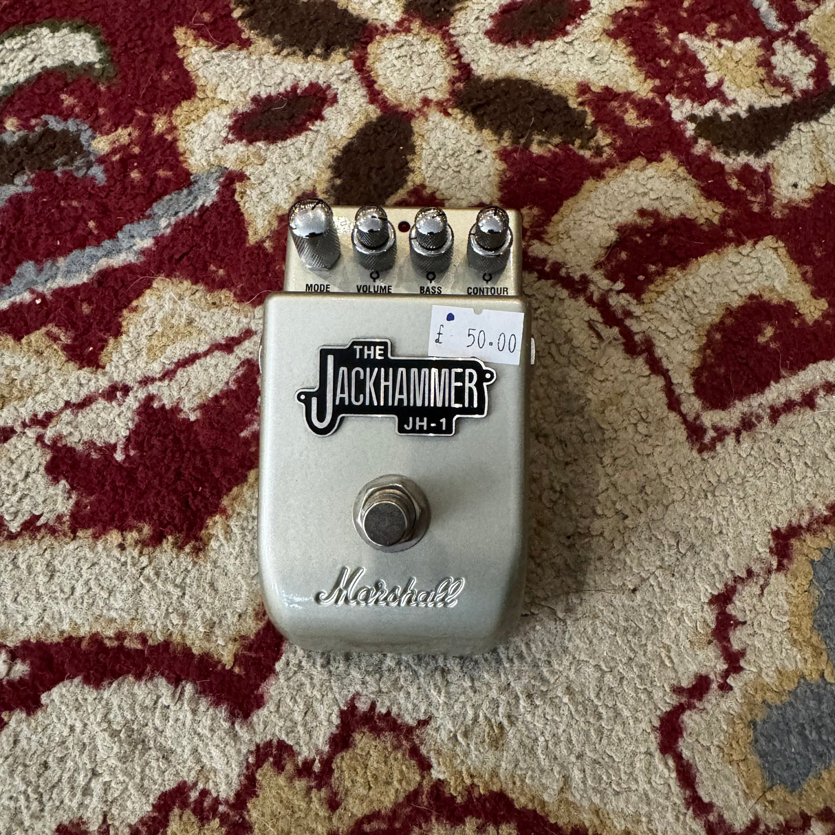 Marshall JH-1 The Jackhammer Metal Distortion Pedal (Pre-Owned)