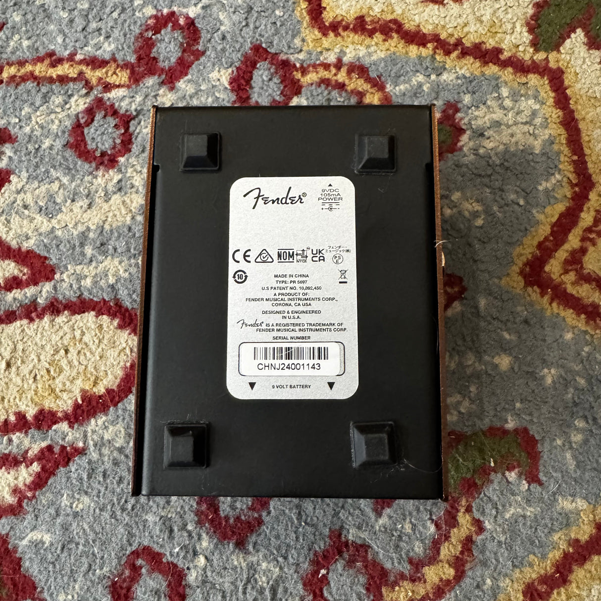 Fender Smolder Acoustic Overdrive Pedal (Pre-Owned)