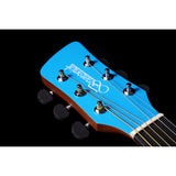 Brunswick BF100 Cutaway Auditorium Acoustic Sky Blue - Music Vault