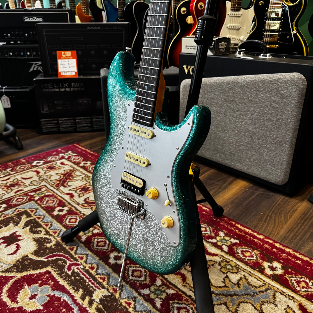 Sire Larry Carlton S7 HSS New Gen Electric Guitar Skyburst Sparkle (Pre-Owned)