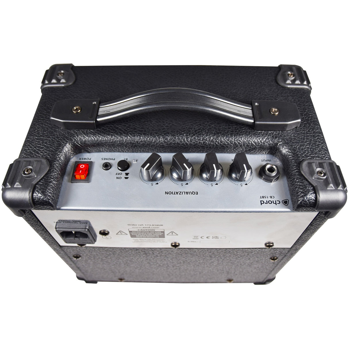Chord CB-15BT Bass Guitar Practise Amplifier With Bluetooth