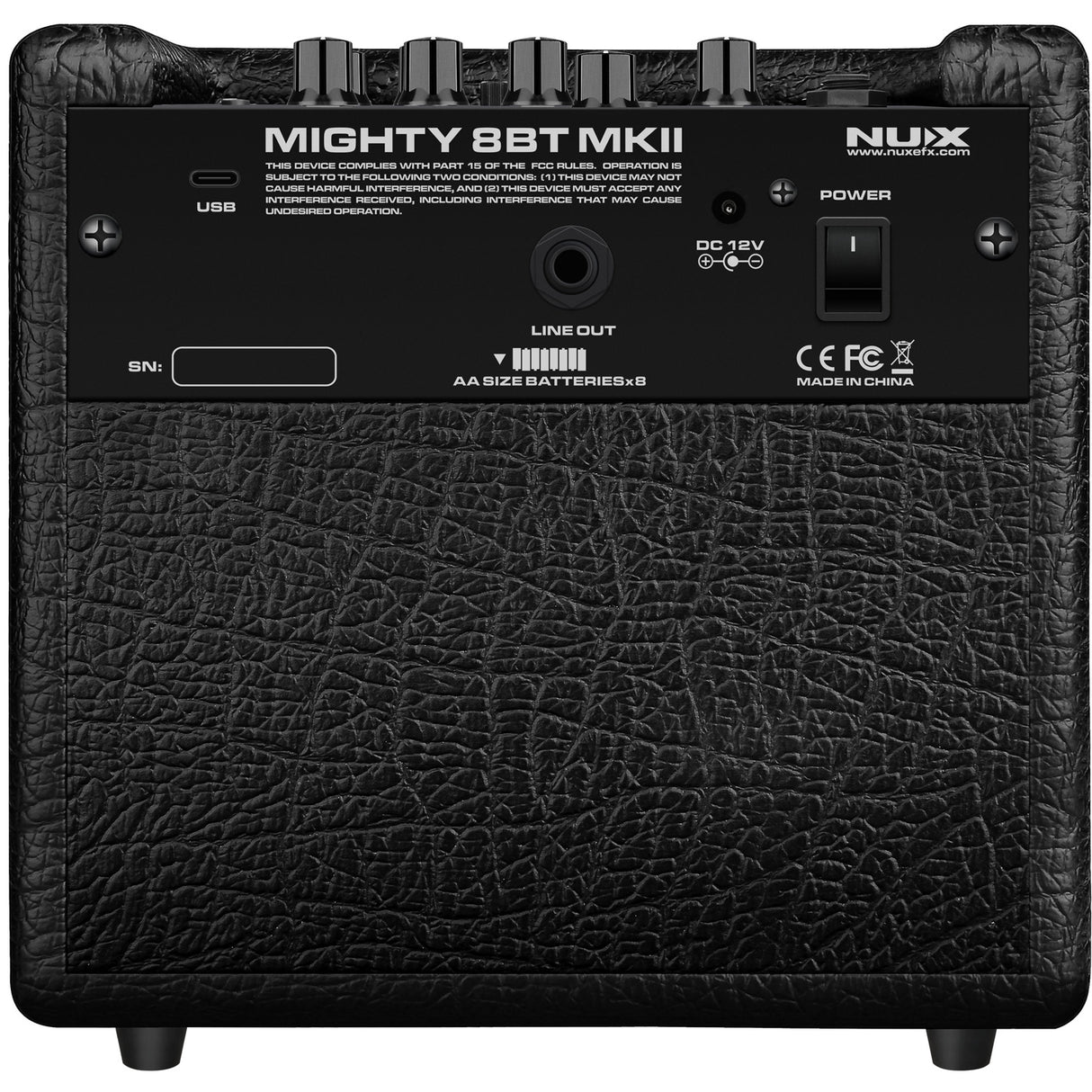 NUX Mighty 8 BT MKII Practise Amplifier With Bluetooth - Music Vault