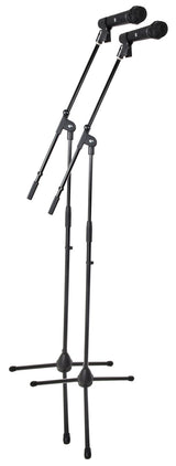 Chord Boom Microphone Stand Twin Pack + Carry Bag