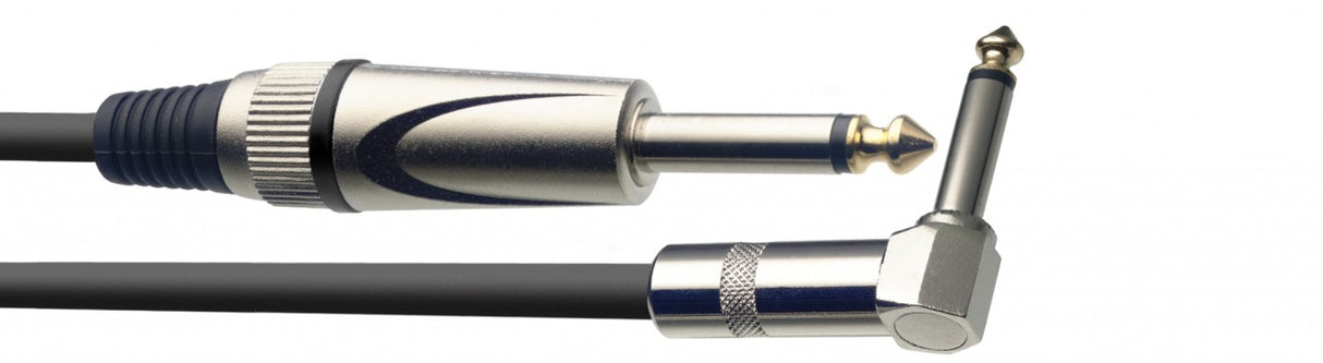 Stagg SGC6PLDL Right Angle Instrument Cable 6m / 20ft