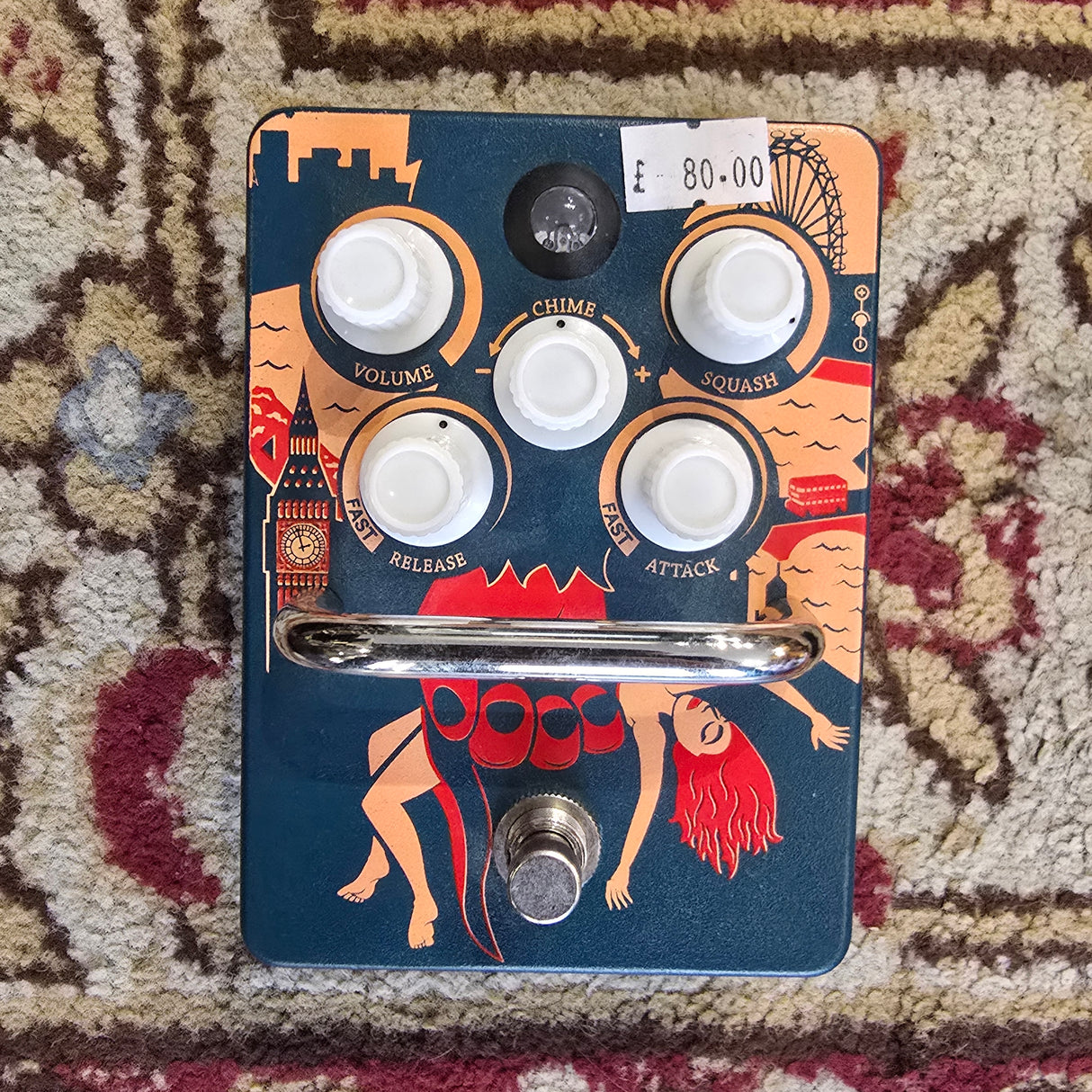 Orange Kongpressor Compressor Pedal (Pre-Owned) - Music Vault
