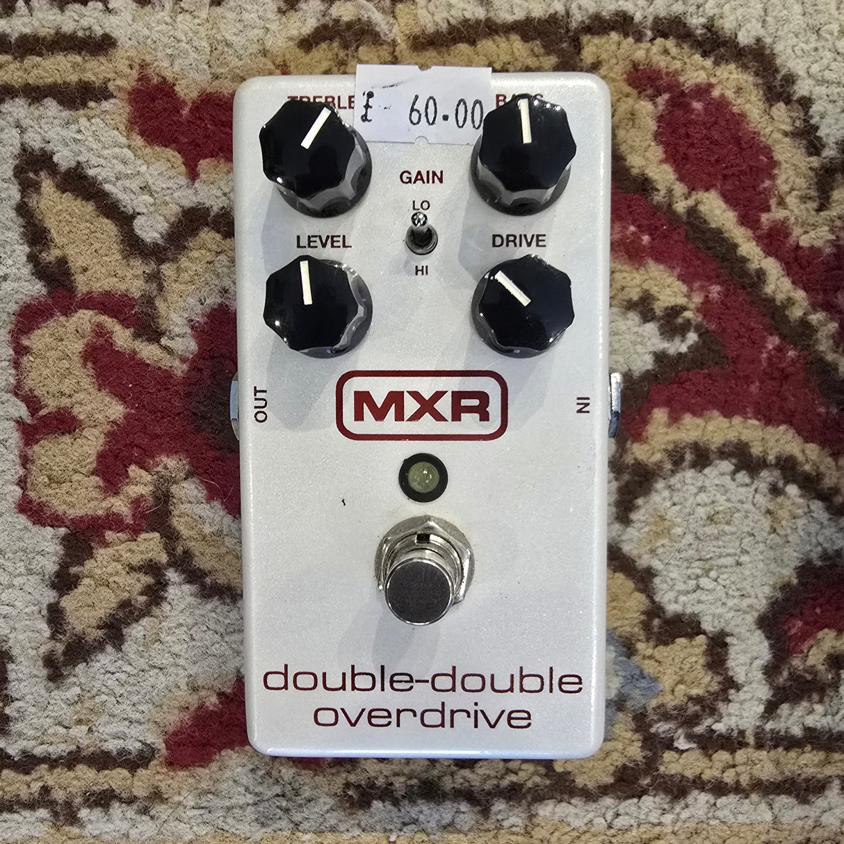MXR Double Double Overdrive Pedal (Pre-Owned)