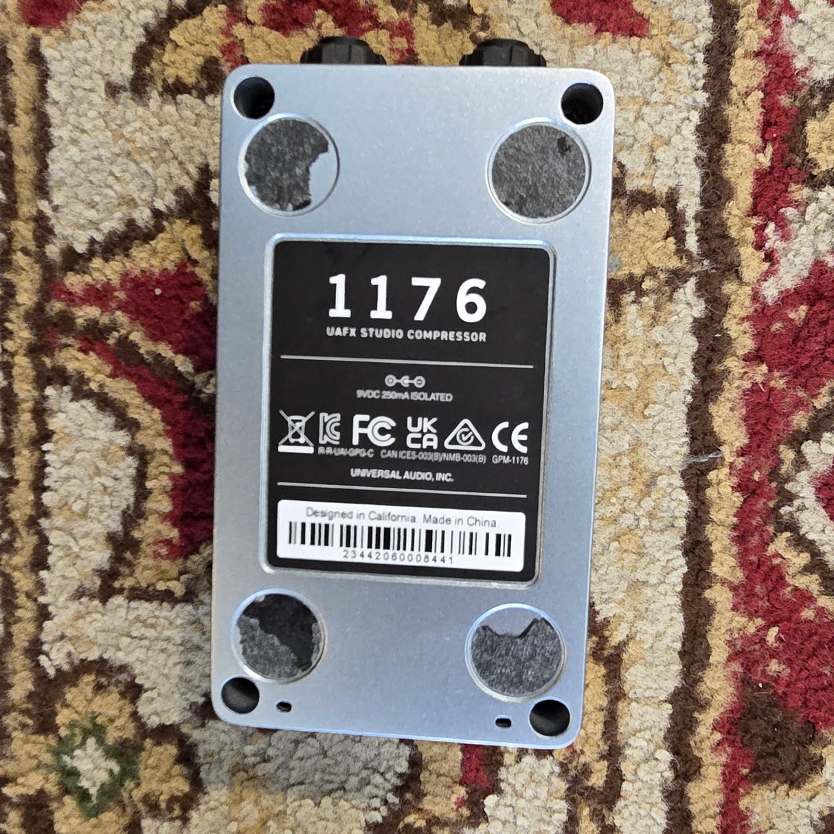 Universal Audio UAFX 1176 Studio Compressor Pedal (Pre-Owned)