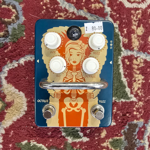 Orange Fur Coat Octave Fuzz Pedal (Pre-Owned) - Music Vault