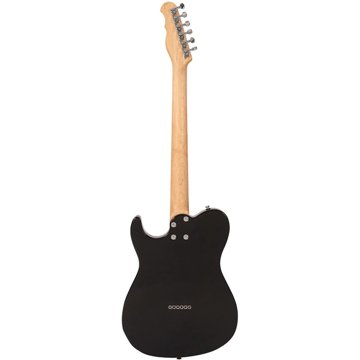 Fret-King Country Squire Stealth Single Cutaway Electric Guitar Black