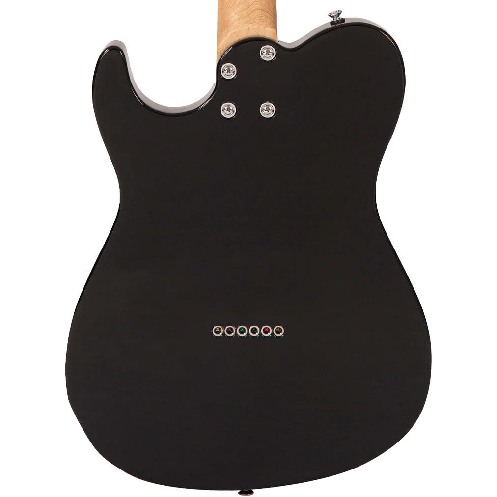 Fret-King Country Squire Stealth Single Cutaway Electric Guitar Black