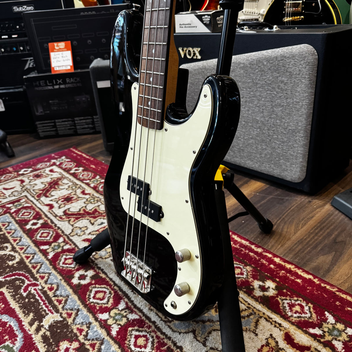 Gould Precision Style Bass Guitar Black (Pre-Owned)