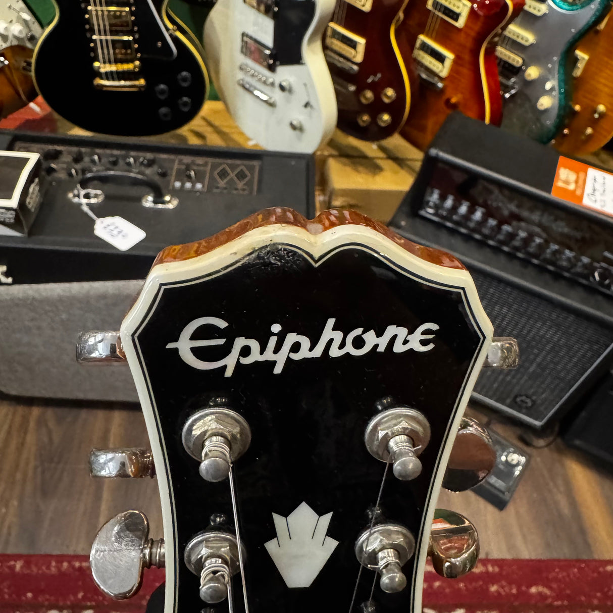 Epiphone Nighthawk Custom Reissue Electric Guitar Fireburst (Pre-Owned)
