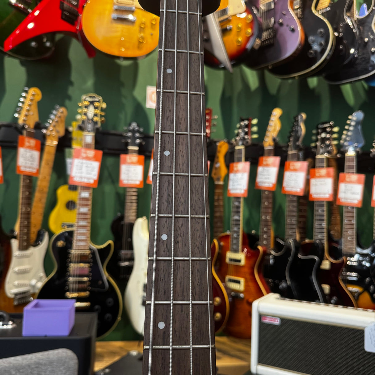 Cort Action PJ Electric Bass Guitar Blue (Pre-Owned)